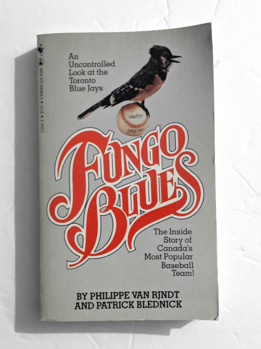 Vintage 1985 Fungo Blues Toronto Blue Jays Baseball Book Stieb Moseby Bell